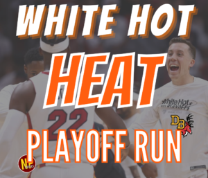 2021-2022 Miami Heat White Hot Playoffs shirt