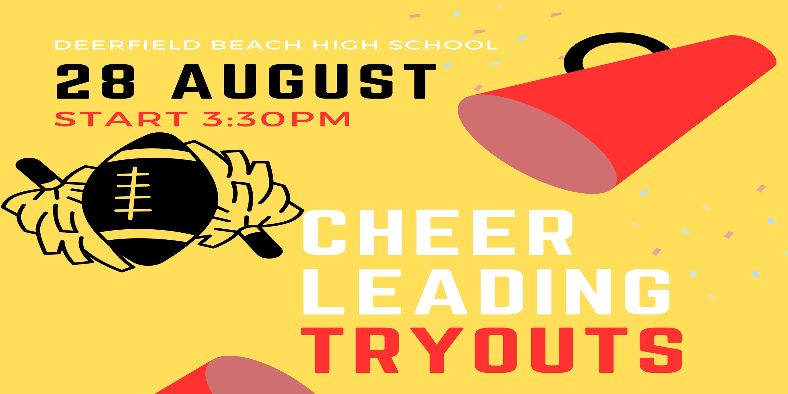 828.Cheerleading Deerfield Beach High School